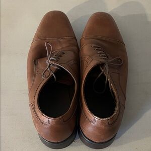 Classic Brown Leather Men's Shoes
